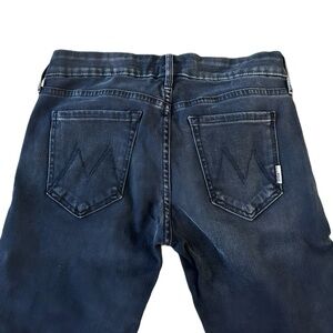 MOTHER The Looker Dark Blue Jeans